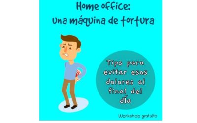 Home office: una máquina de tortura para el cuerpo