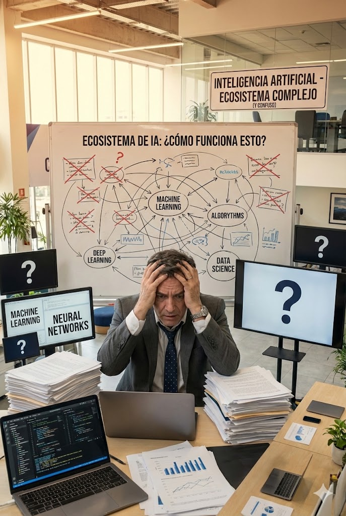 IA confusion IA confusa que abruma